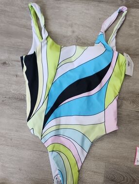 Steven Dann One-Piece Swimsuit - Pastel Wave Print